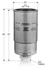 TECNECO FILTERS gs110 -  Топливный фильтр